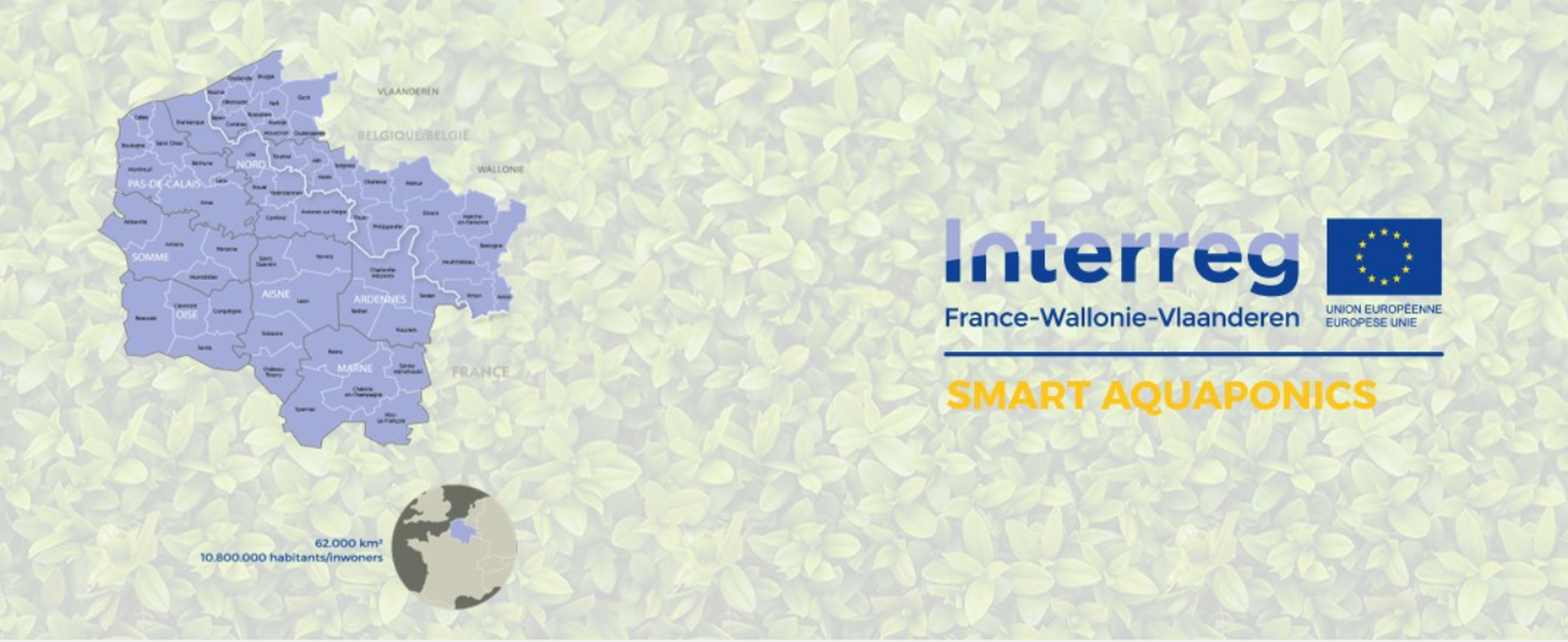 Smart Aquaponics Interreg logo